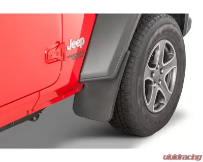 Quadratec Molded Splash Guards Front for Jeep Gladiator | Wrangler Unlimited 2018-2021 - 12541 1030
